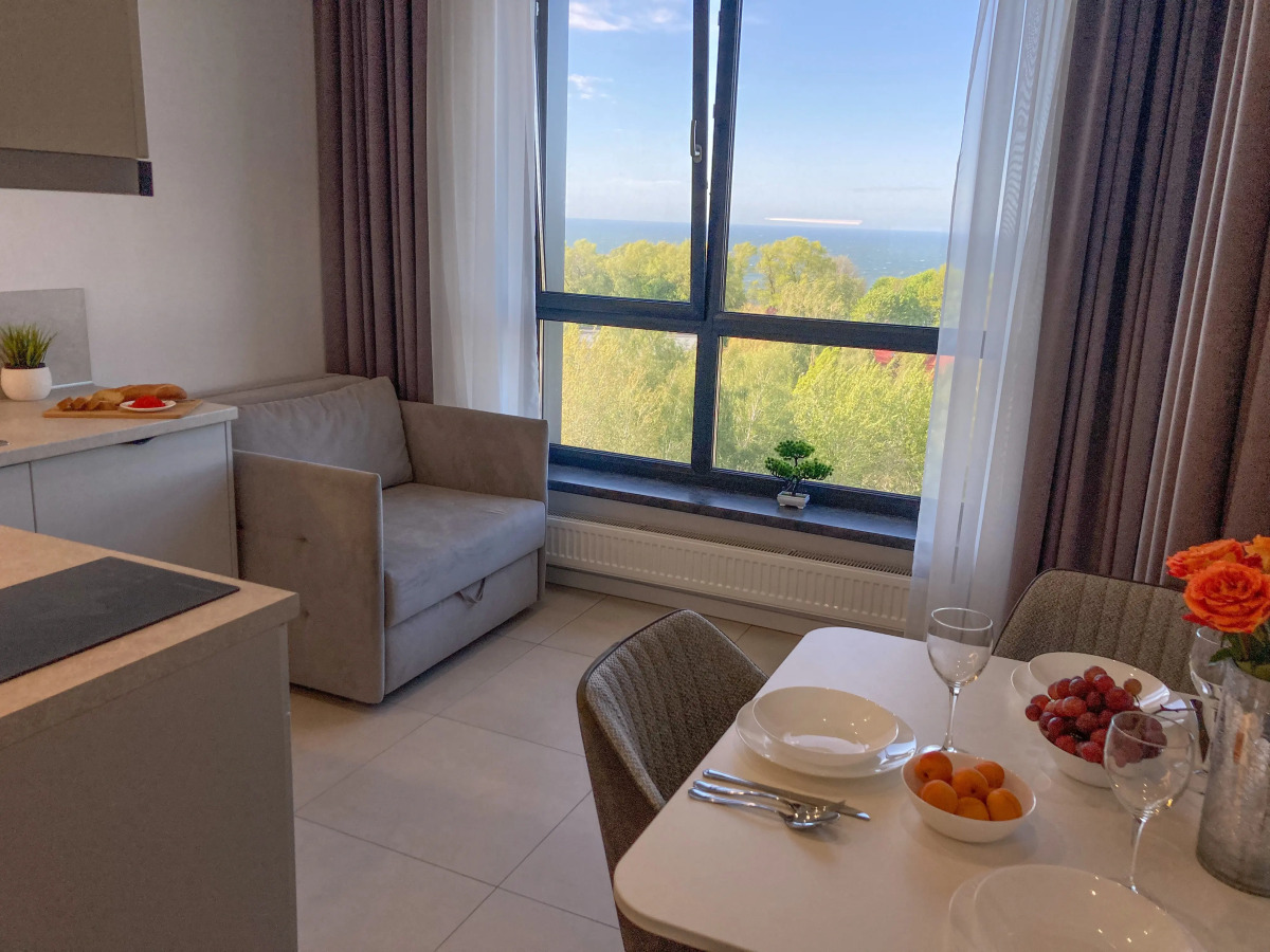 Апартаменты Sun City Apartments 10 с видом на море