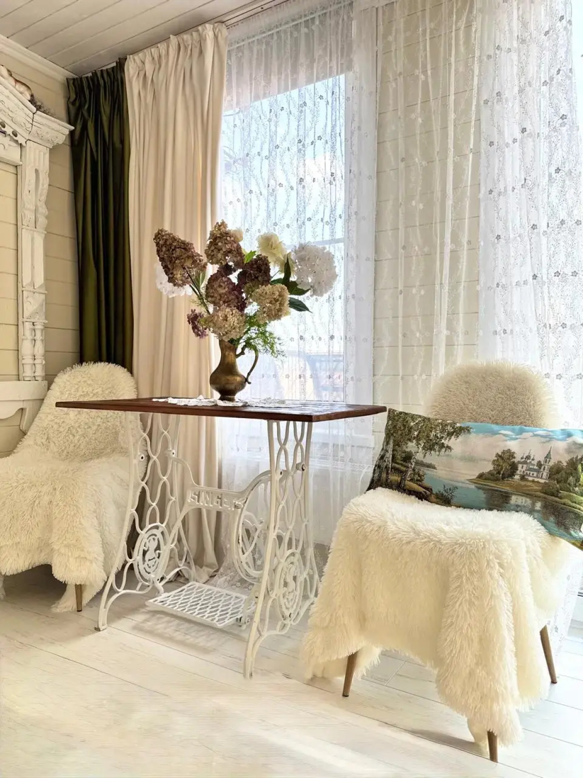 Коттедж Вдохновение Левитана с видами на горе Левитана