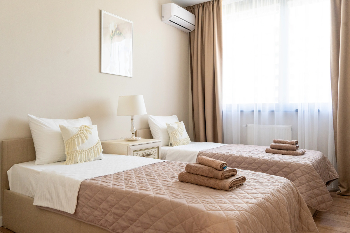 Апартаменты Сияние УК Атмосфера с видом на горы