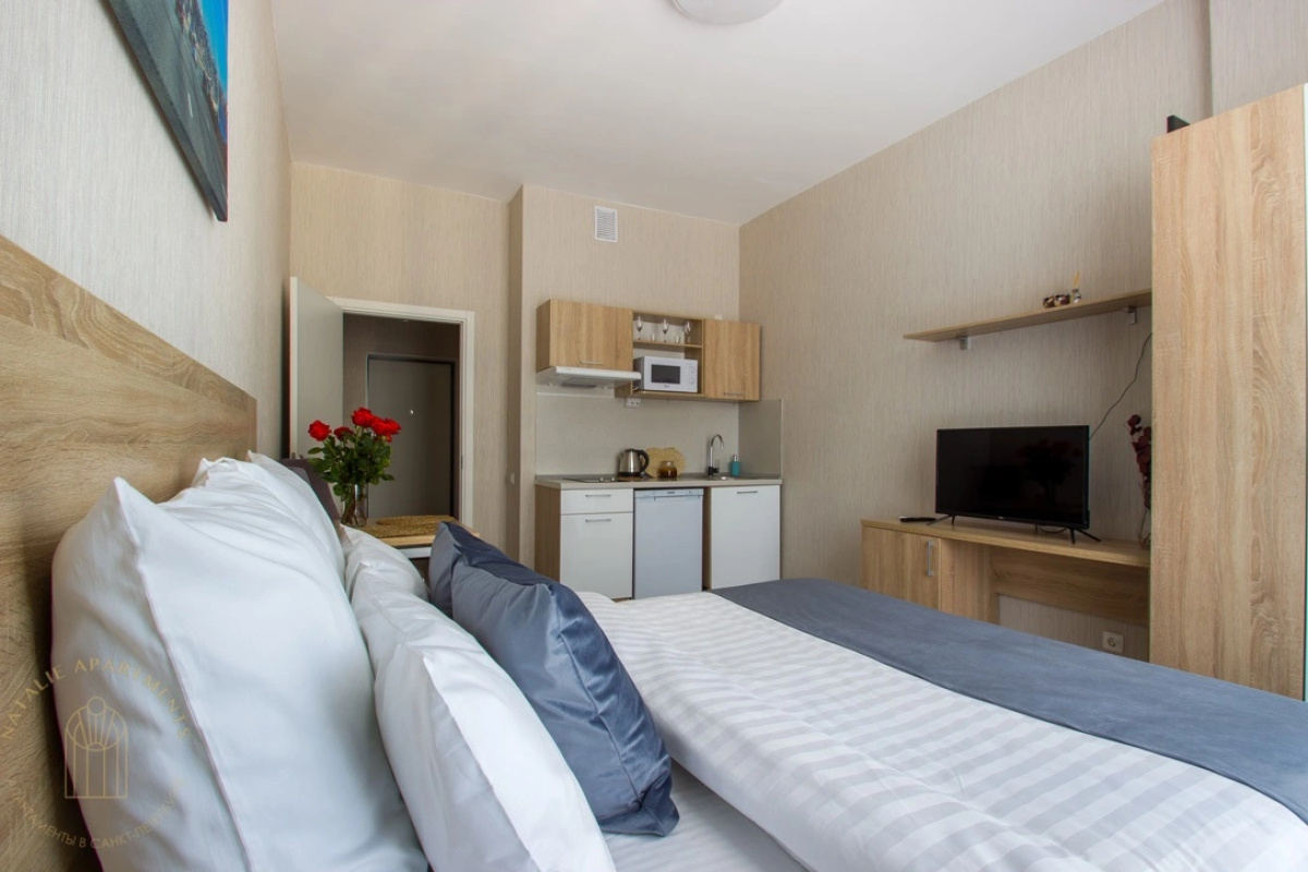 Апартаменты Студия Natalie Apartments Пулковское шоссе 14с6