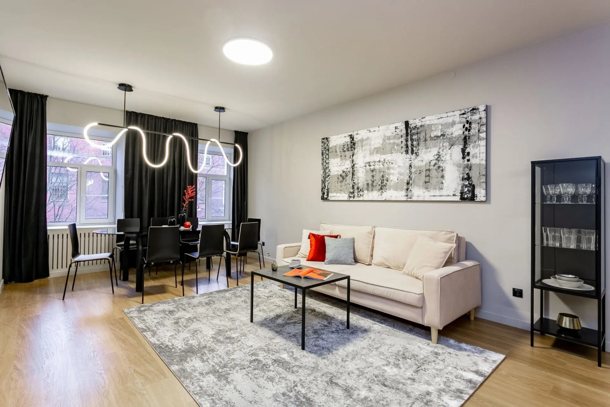 Квартира GetFlat Ruby для 1-10 гостей