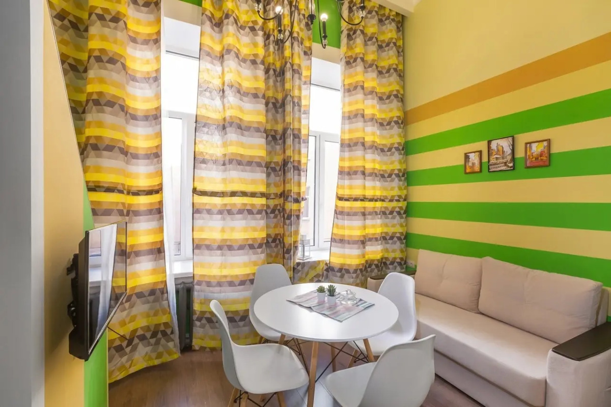 Апартаменты Nekrasoffapart Двухуровневые Green