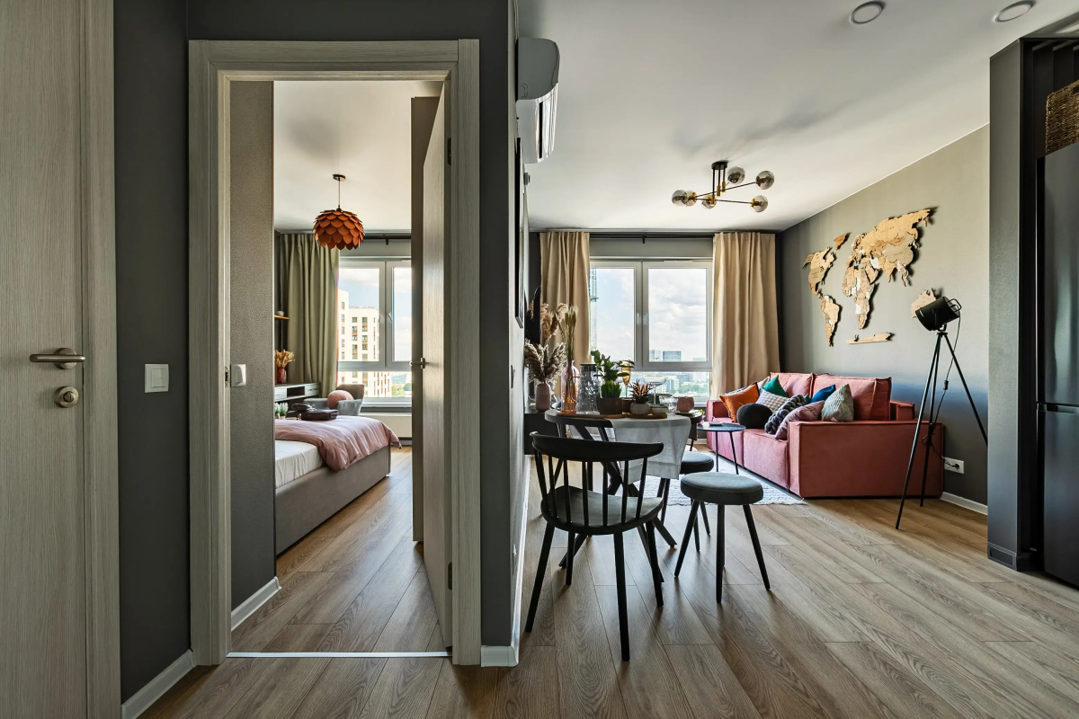 Квартира Dobrolyubova Great View 29 Floor
