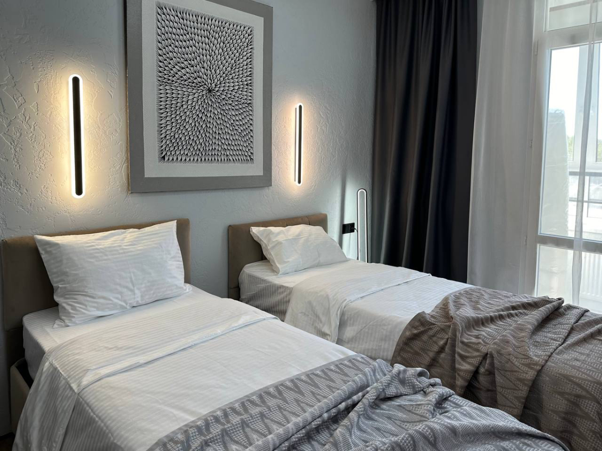 Апартаменты ДзенХоум в стиле оп-арт 105