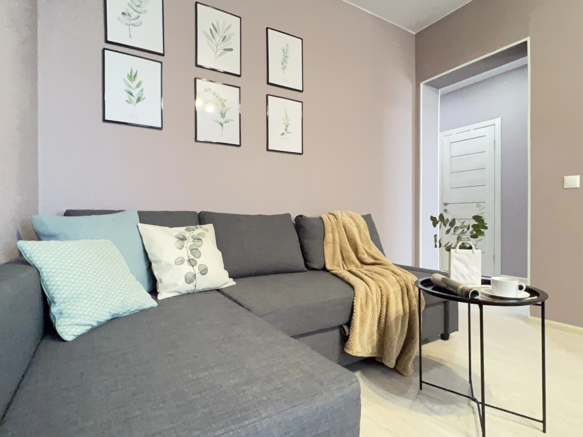 Апартаменты 2шка студия с шикарным видом на город у реки