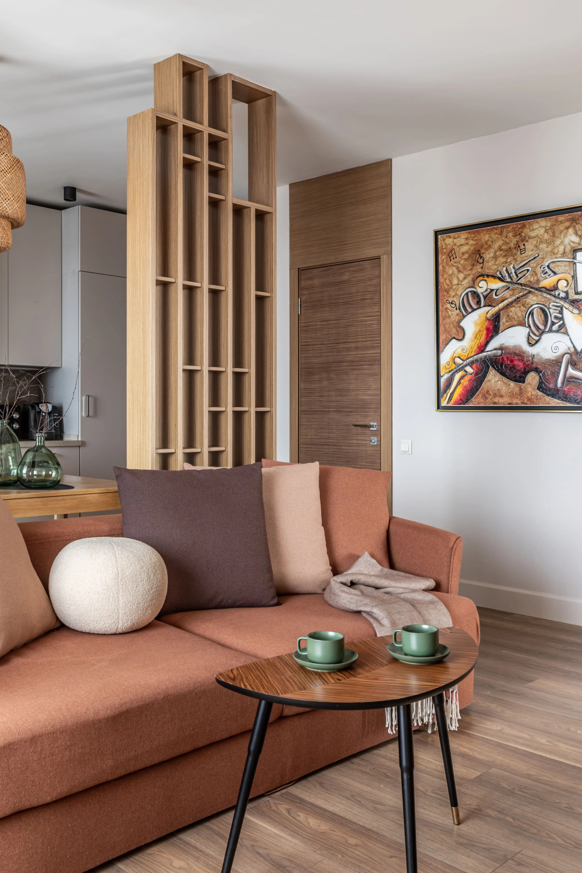 Квартира Moscow Deluxe Apartments Family suite city view-2