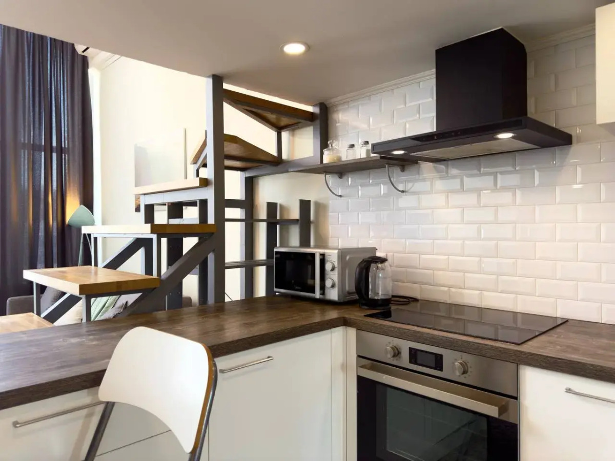 Апартаменты двухъярусные с евроремонтом