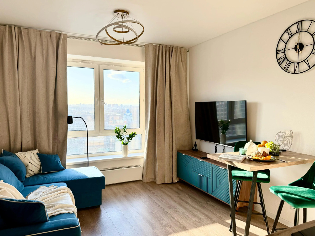 Квартира Шикарная Студия Рядом с Метро Братиславская