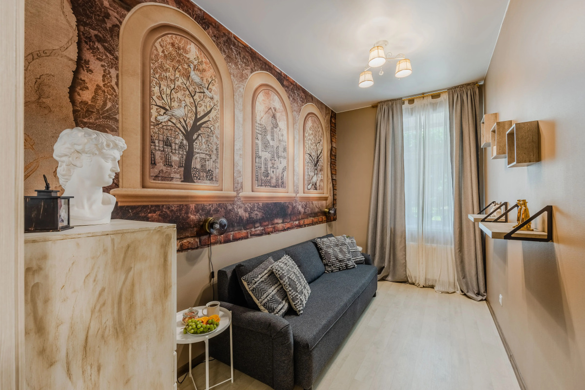 Апартаменты Prudius Apart двухкомнатные в Кронштадте у Собора