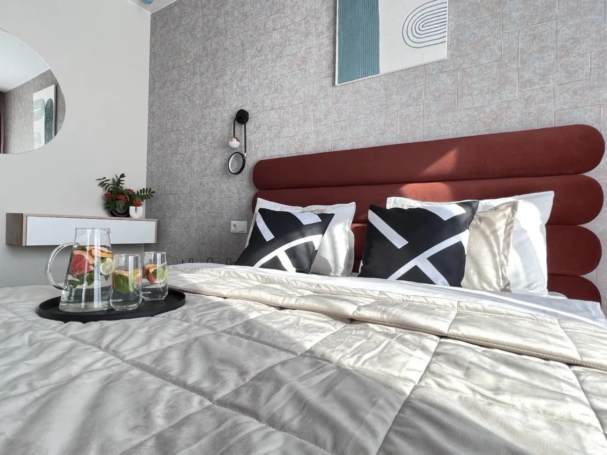 Апартаменты Bид на реку с террасы 13го этажа