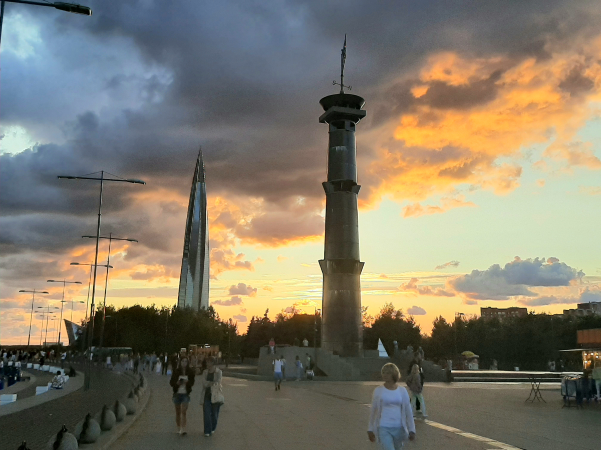 Квартира Lakhta classic orange apartments