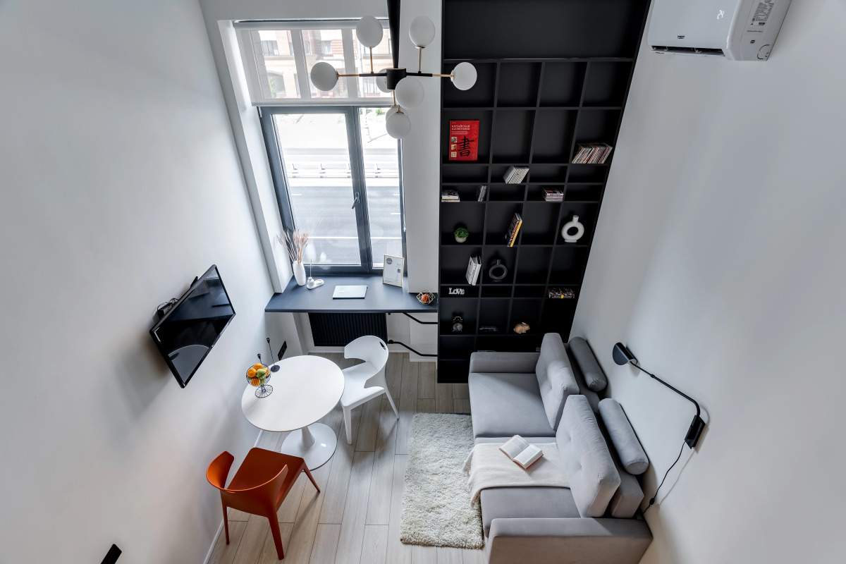 Апартаменты Двухуровневые апартаменты Estetic House в ЖК Loft FM