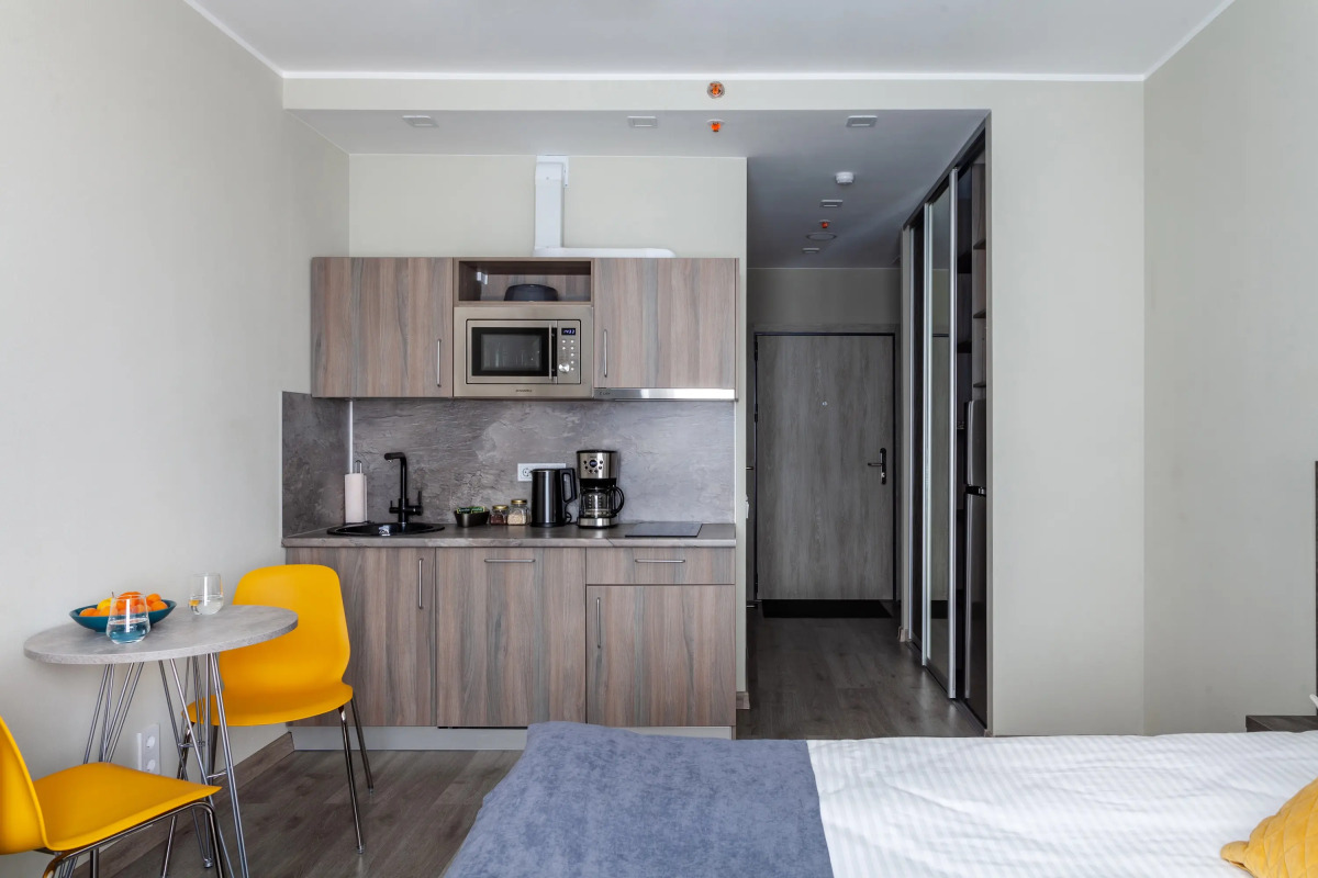 Квартира V Apartments в скандинавском стиле в 15 минутах от Пулково 1