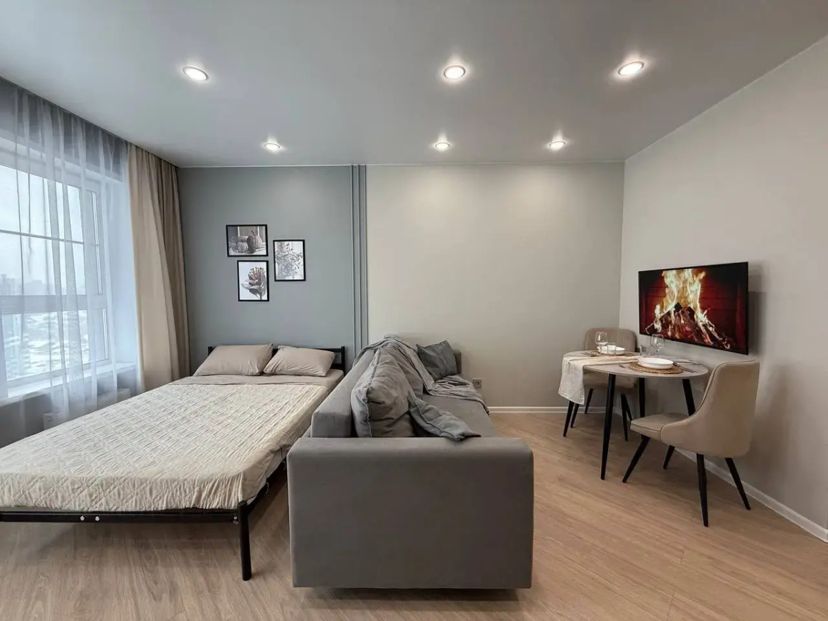 Квартира Новая уютная студия рядом с Аквапарком