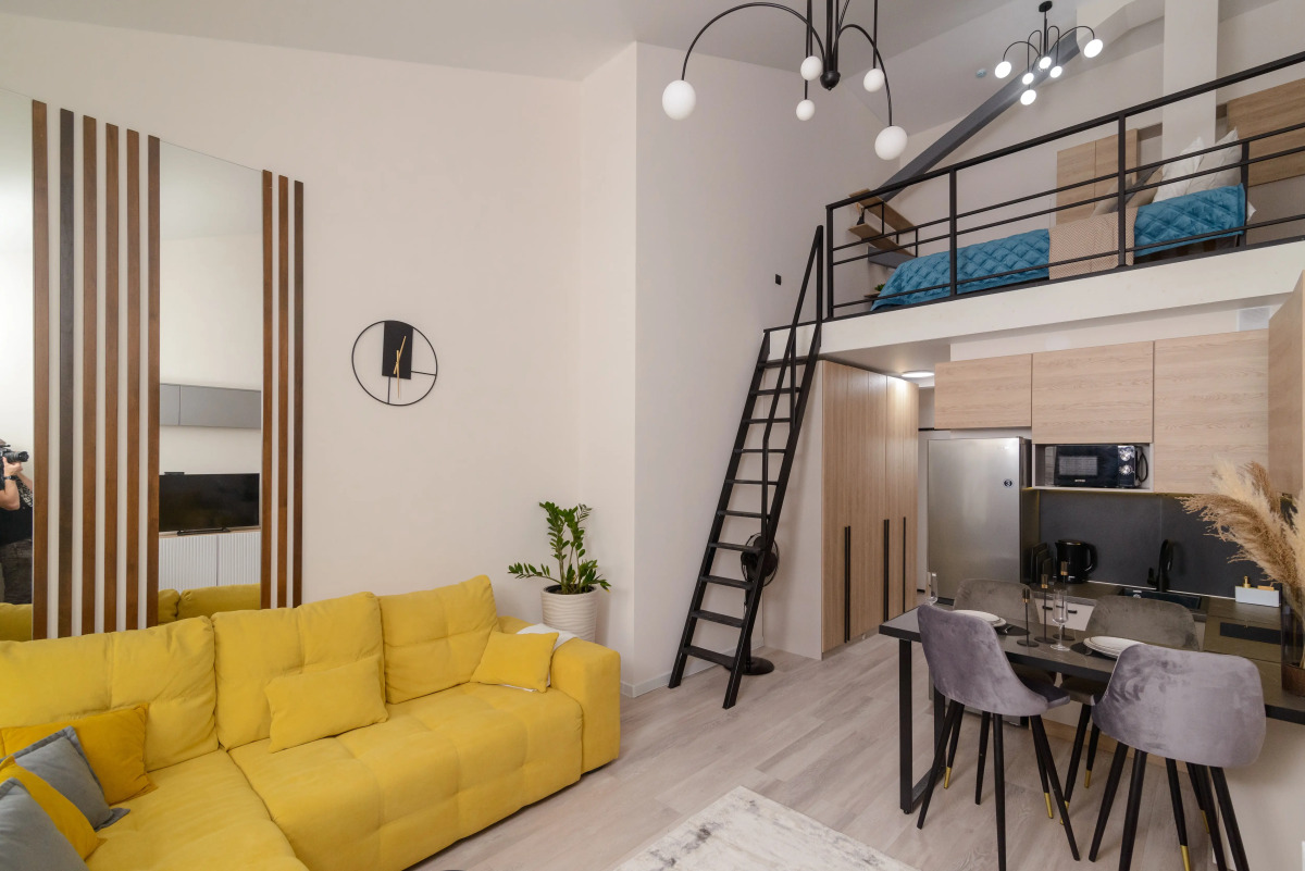 Апартаменты от FolkFort двухуровневый комфорт с полноценным вторым этажом