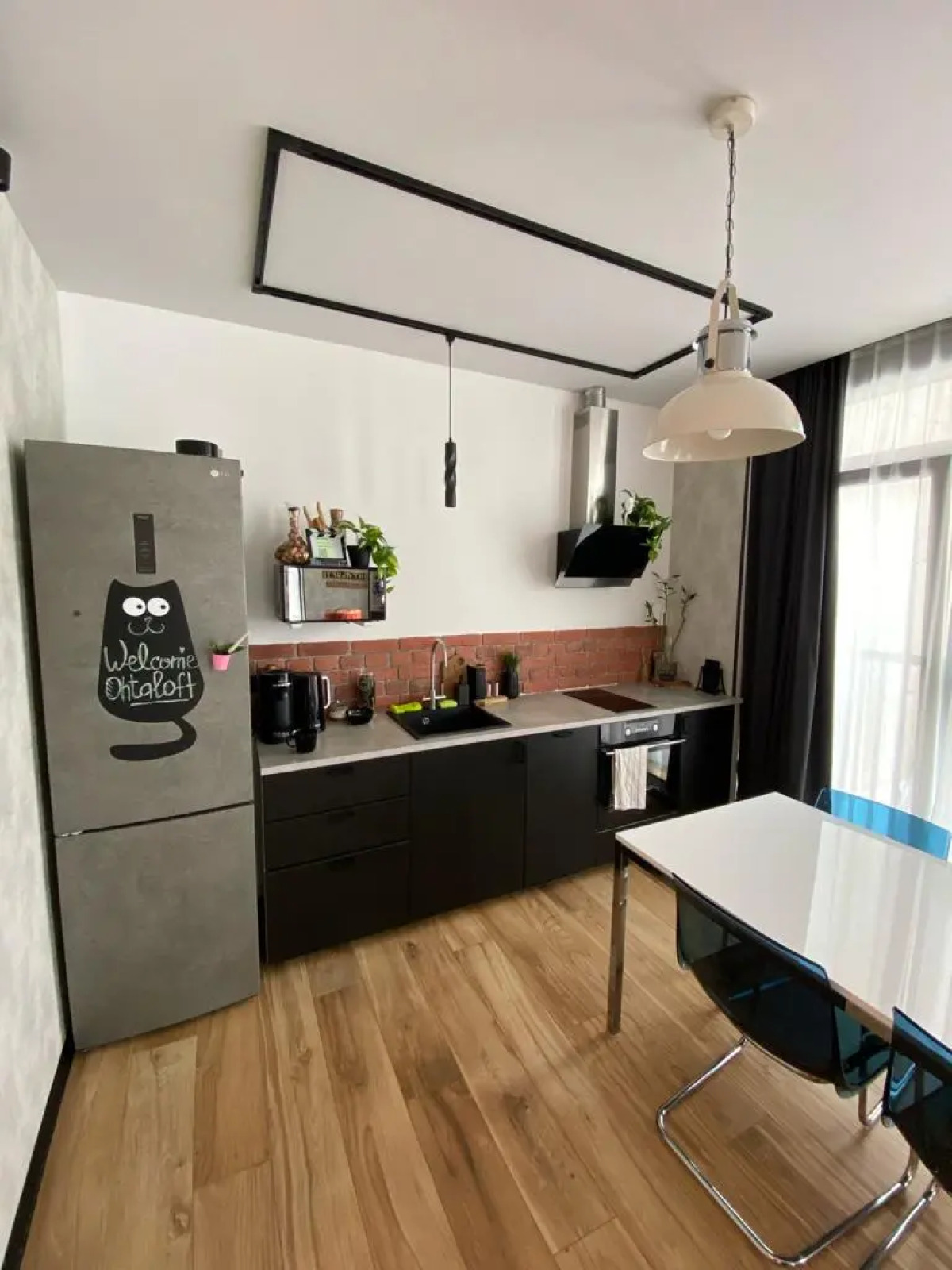 Апартаменты Охта Парк Ohta Loft Apartments с террасой