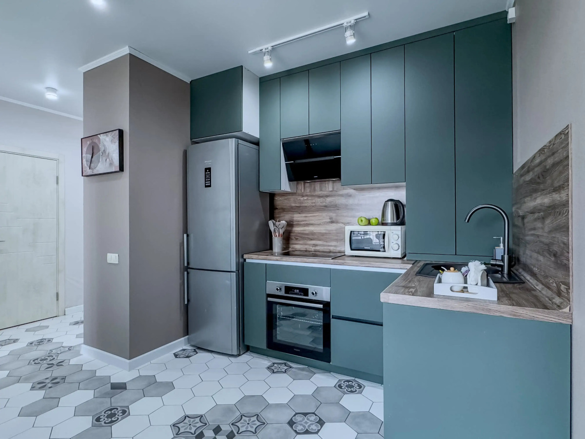 Квартира Green FOX с видом на Приволжский Затон