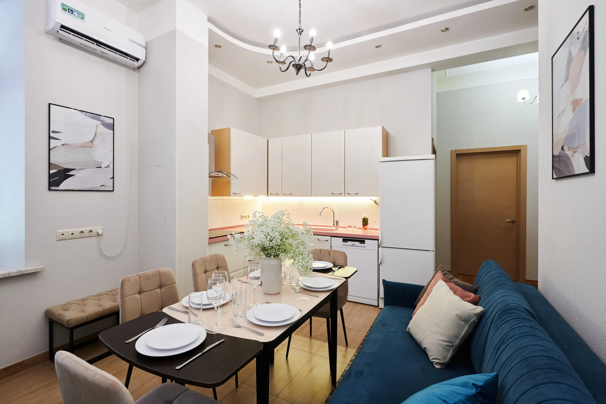 Квартира GM Apartments в Доме на Набережной