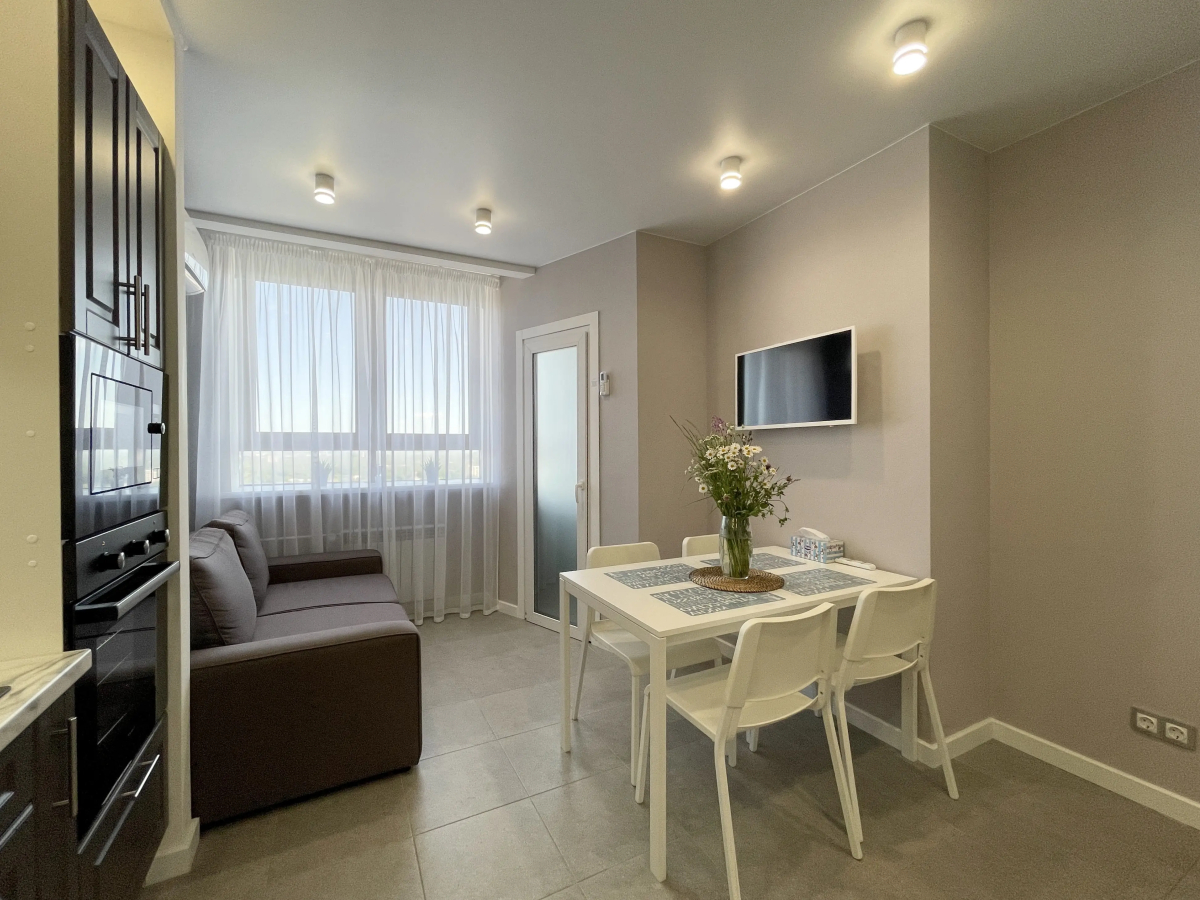 Апартаменты Fresh двухкомнатные с 2 спальнями и ванной