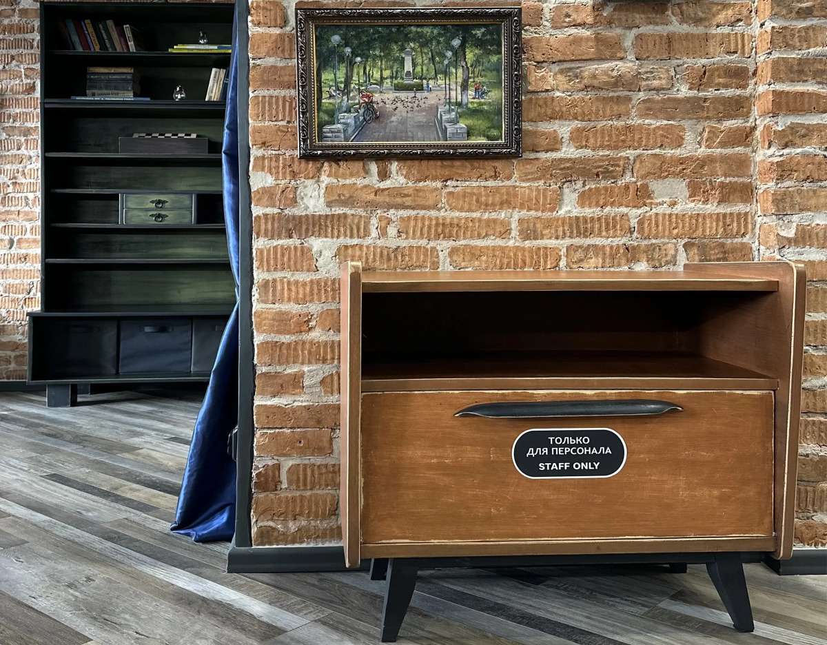 Квартира Двухкомнатная в Стиле Loft с Видом на Бухту Золотой Рог