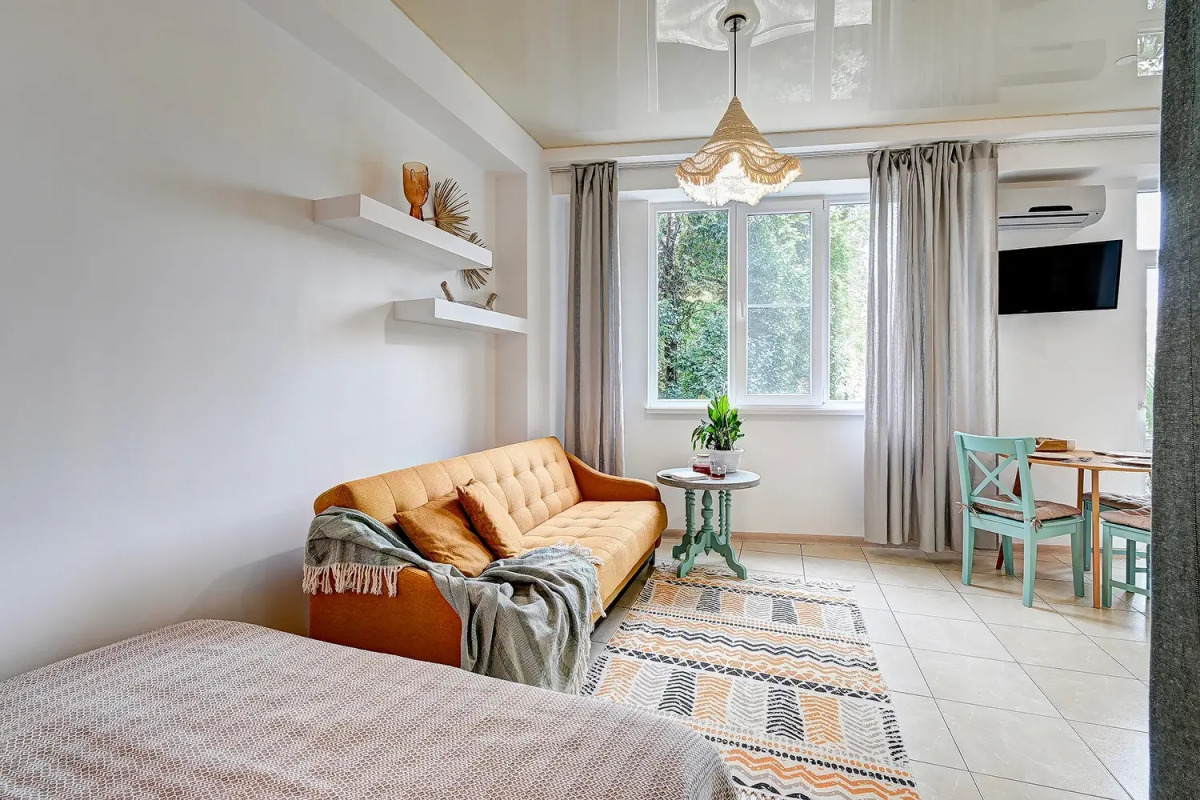 Квартира Студия для 4 Гостей Сочи Больничный Городок