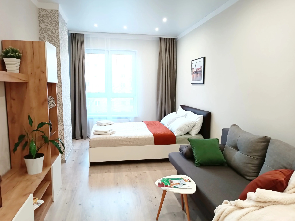 Улучшенные двухкомнатные апартаменты в центре