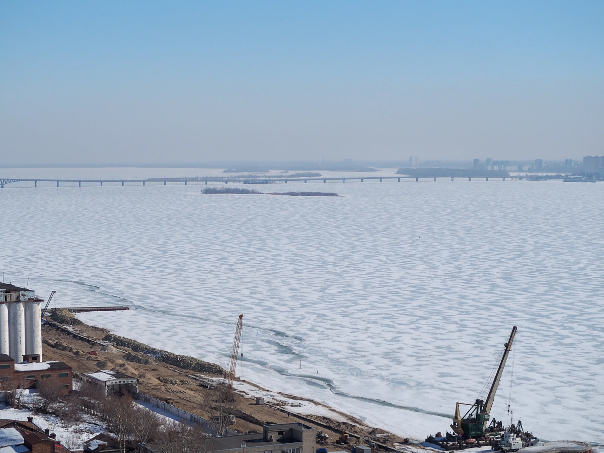Апартаменты у Горпарка с видом на Волгу