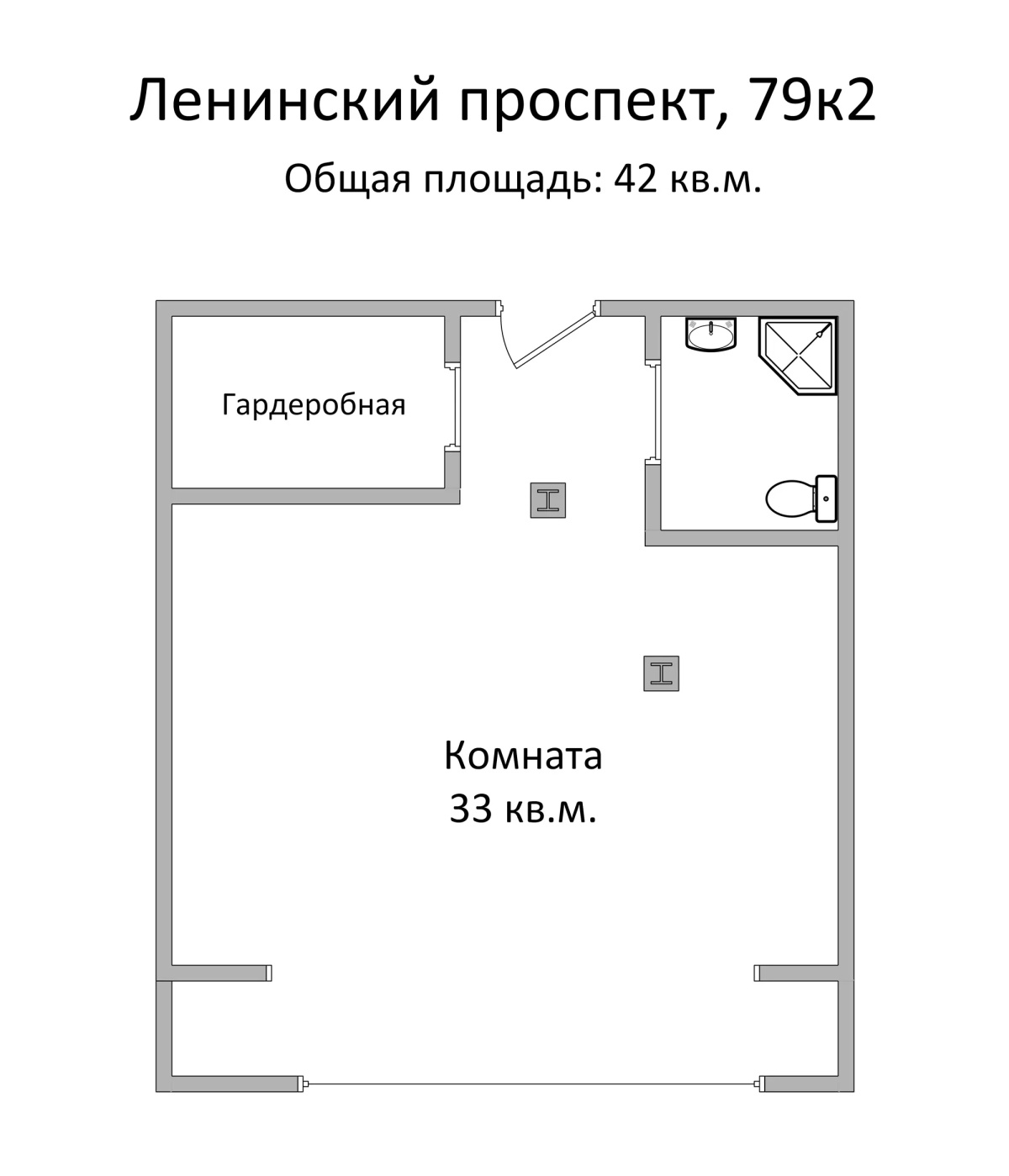 Апартаменты FortEstate Ленинский проспект 79к2