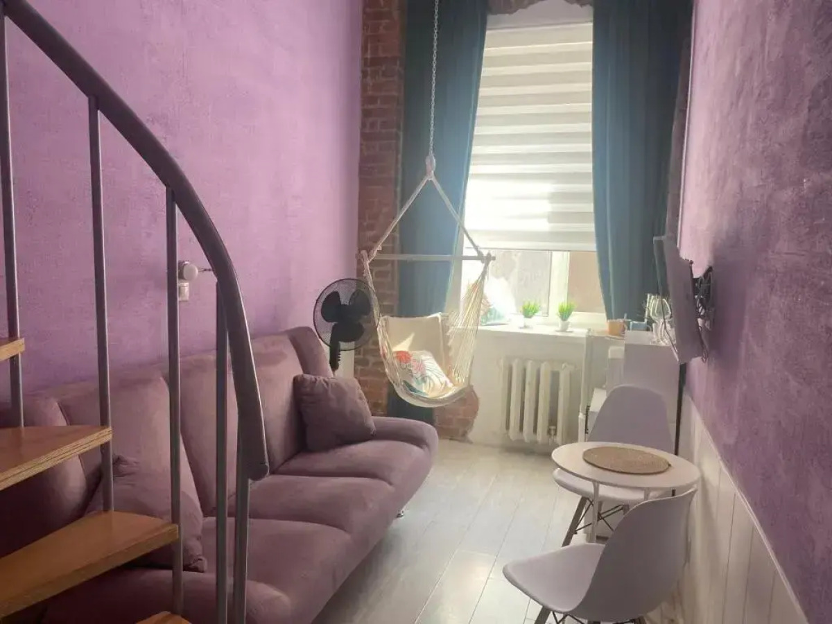 Квартира New Horizon Есения  атмосферное пространство с гамаком в 10 минутах от Невского проспекта