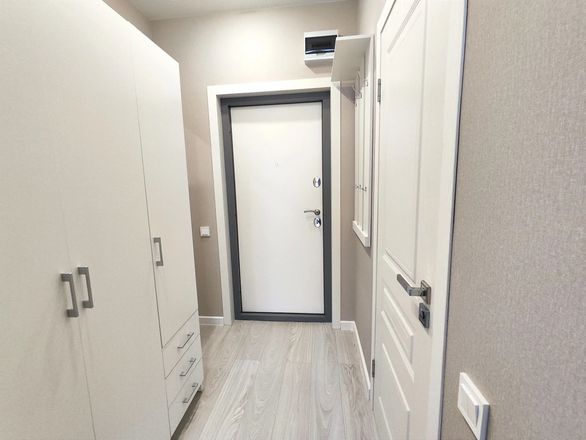 Квартира Enigma Apartments - Студия с панорамным окном в ЖК Аквамарин