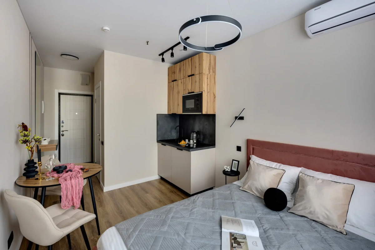 Апартаменты Уютная Дизайнерская Студия у Метро Ботанический Сад