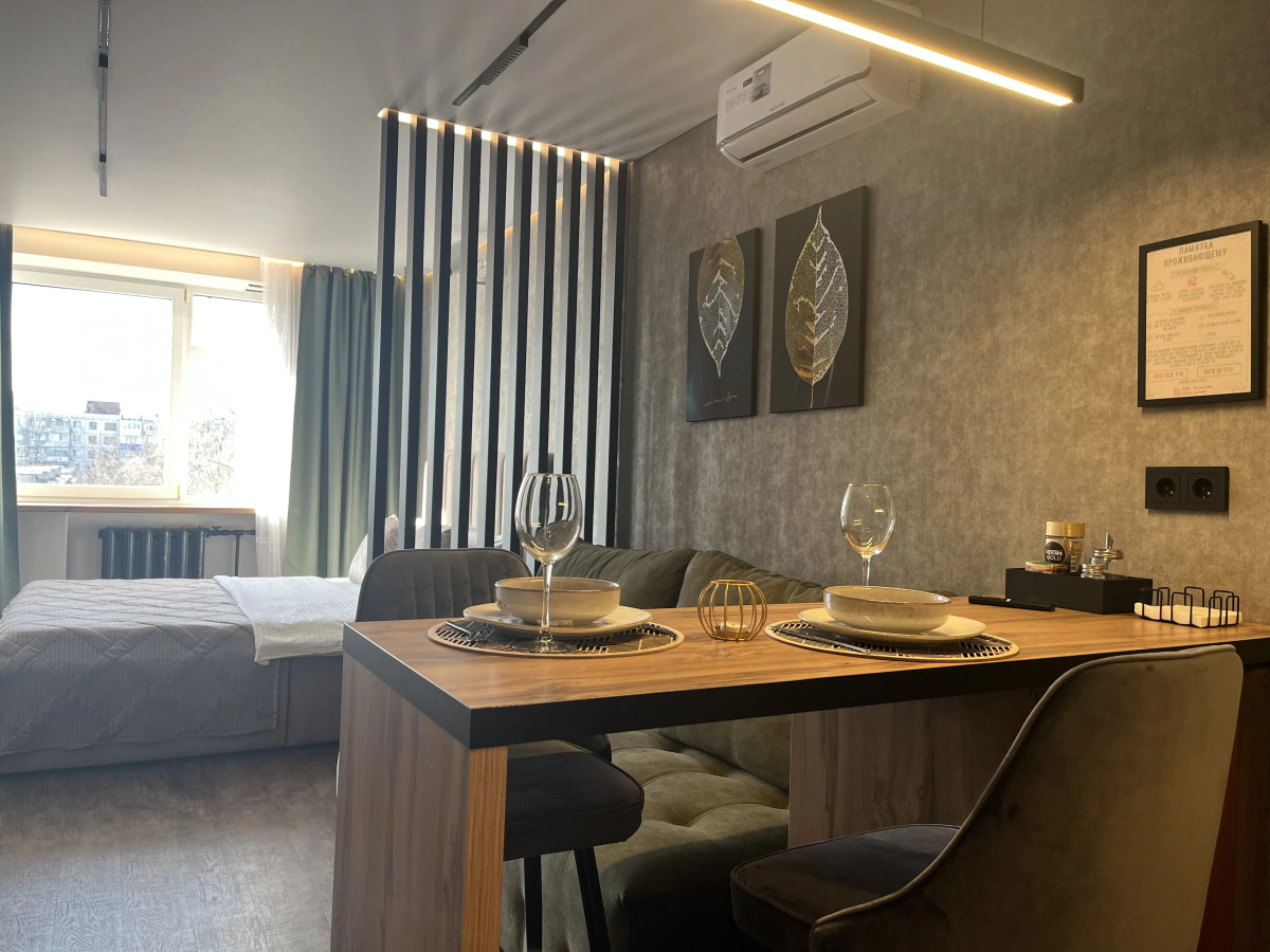 Апартаменты с проектором в комплексе с бассейном