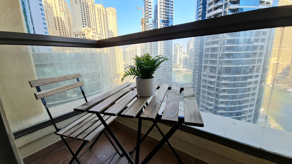 Апартаменты Marco Polo - High-rise 1BR Apt with Amazing Marina Views