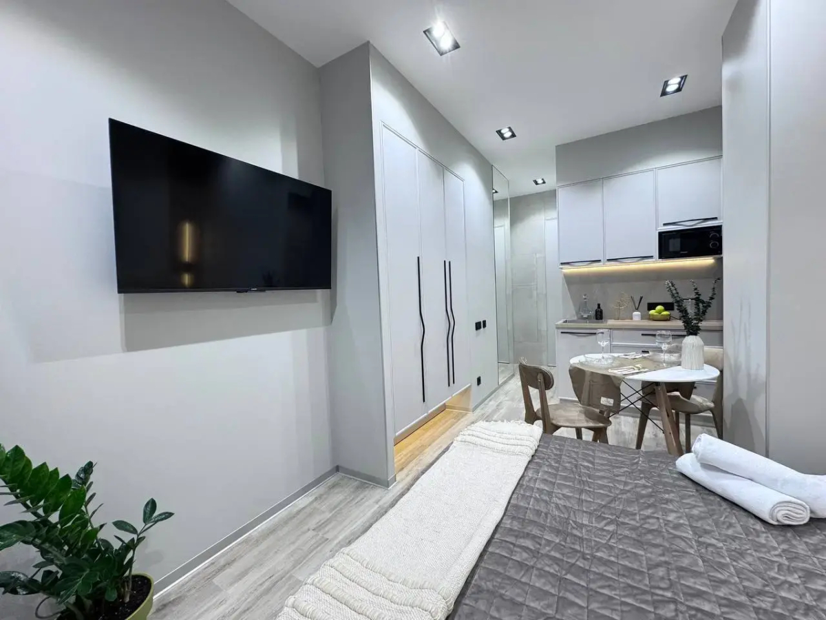 Квартира Студия Business Yellow у метро Площадь Ильича