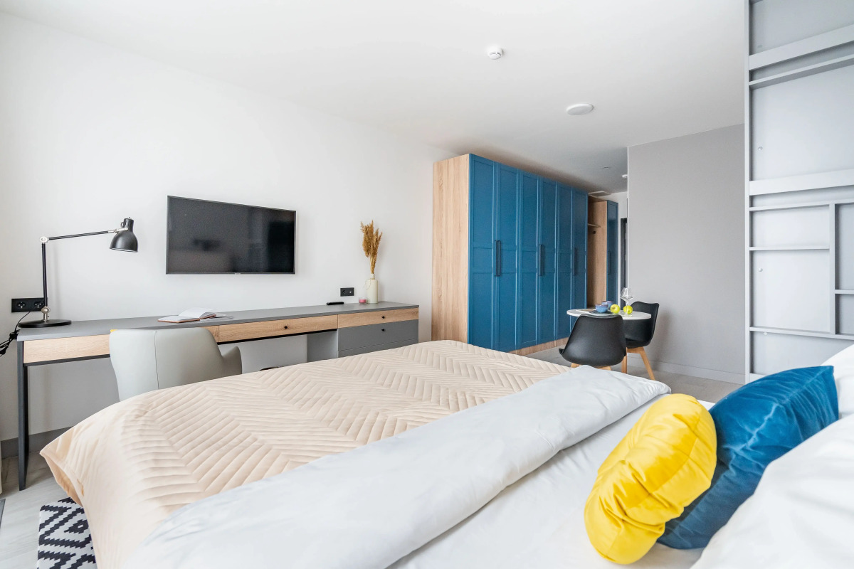 Апартаменты Sova Yard View Beige