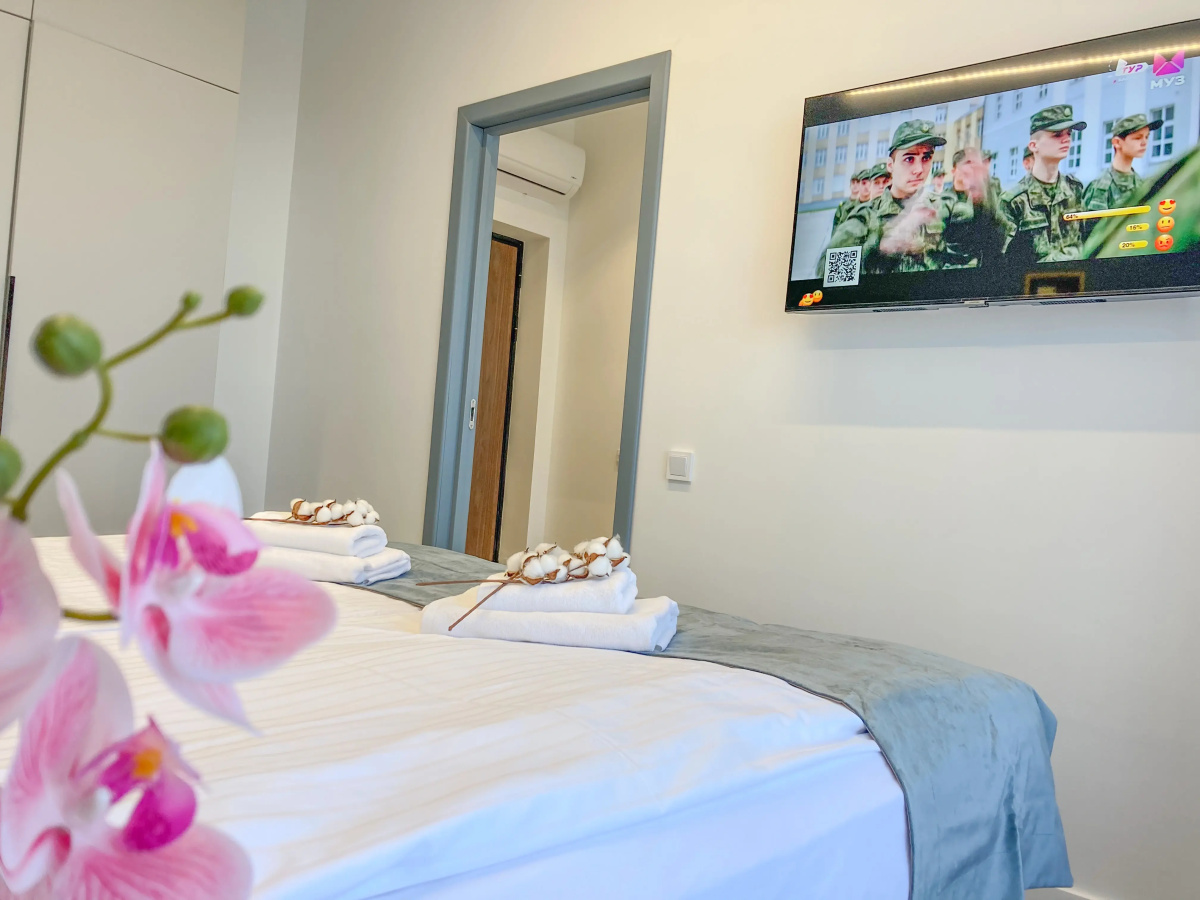 Апартаменты Sun City Apartments 10 с видом на море
