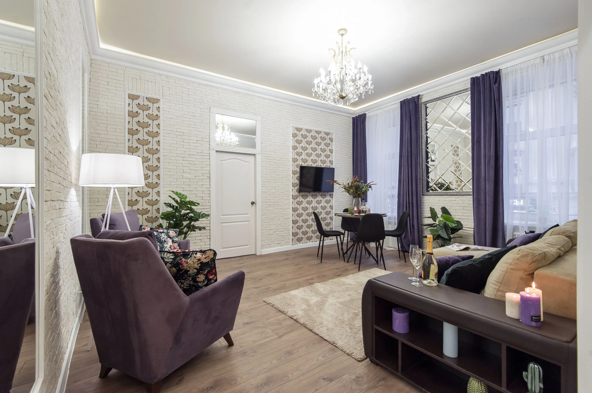 Квартира GM Apartments Стильная Двушка на Арбате