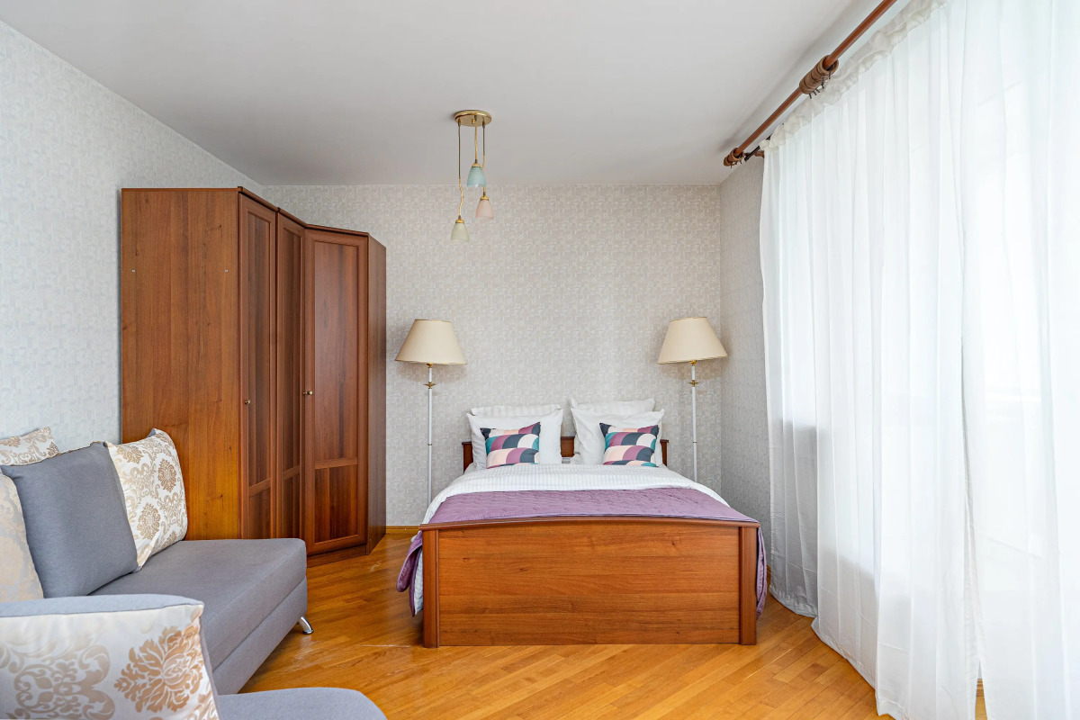 Апартаменты двухкомнатные сети VIZIT рядом с метро Проспект Победы