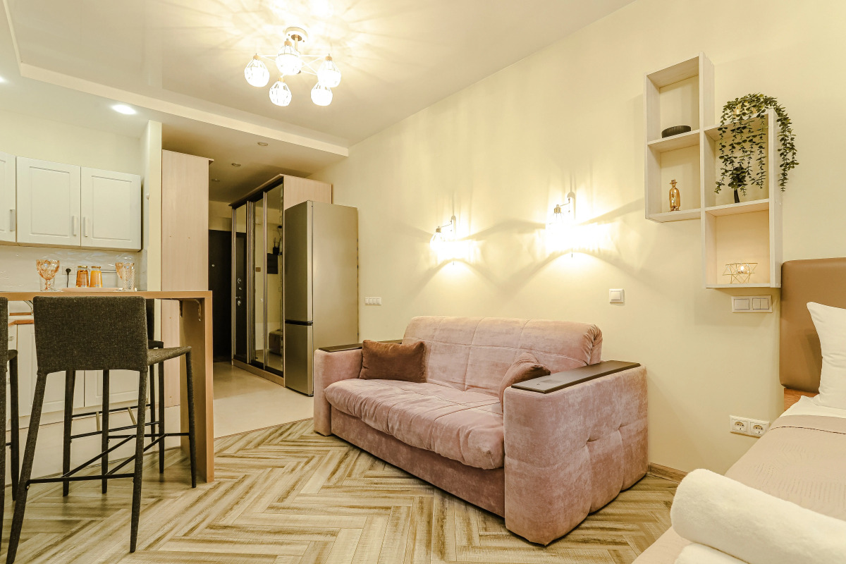 Апартаменты Lalapart Aristocrat с рабочим столом в ЖК Савеловский Сити