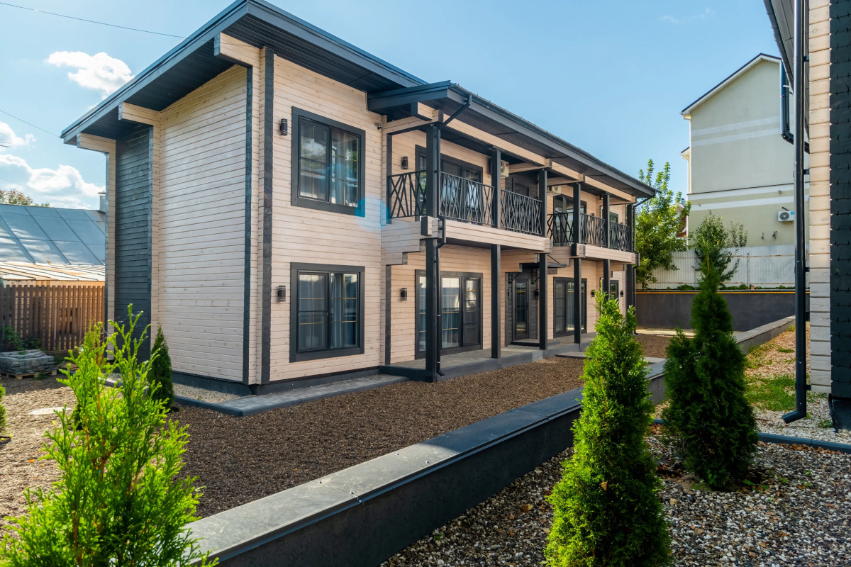 Апартаменты в стиле эко-лофт в новом доме