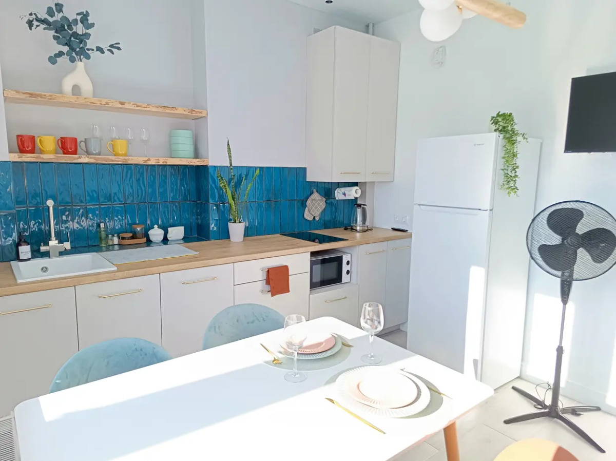 Апартаменты Рыба-Кит в современном комплексе на Яблоневой