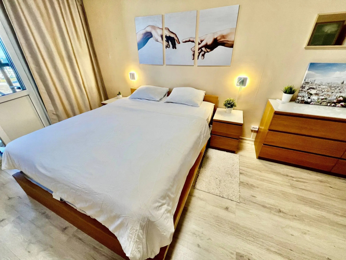 Просторная Евро2к на 12 этаже с видом на Финский залив