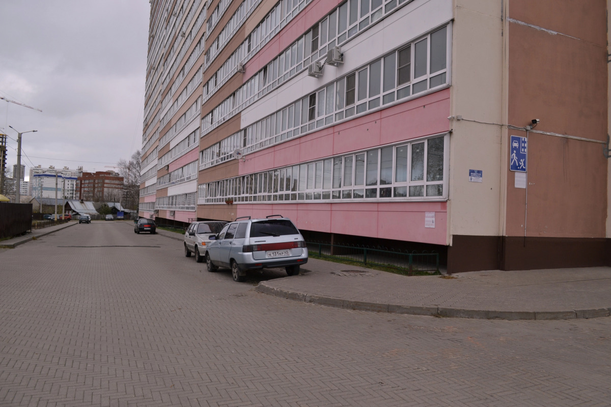 Квартира Студия на 17 Этаже с Видом на Город