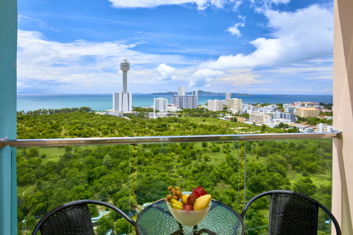 Апартаменты Grande Carribean sea view Jomtien beach