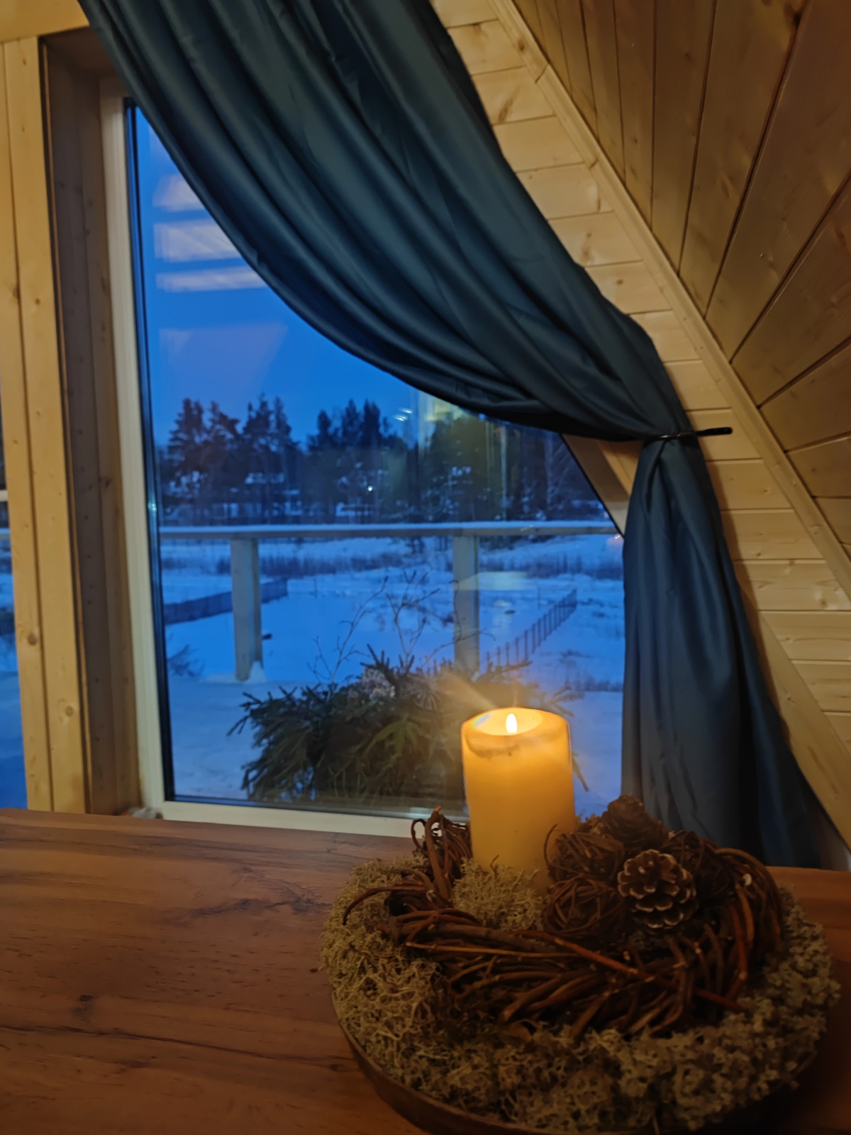 Частный дом A-frame с сауной у Игоры