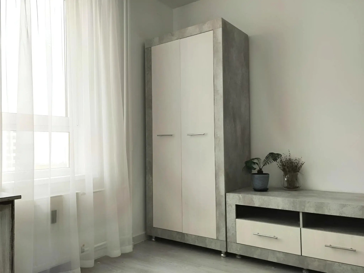 Квартира Двухкомнатная с Балконом и Красивым Видом