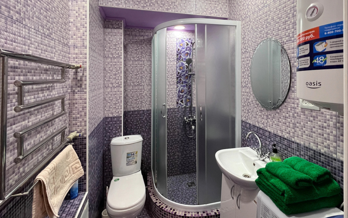 Апартаменты Однокомнатная квартира на Московской, 101