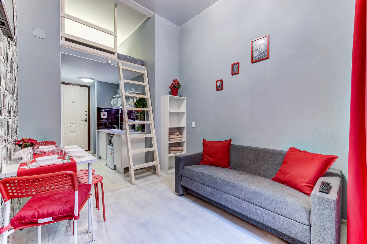 Апартаменты In Big City Kazanskaya Cтудия 3