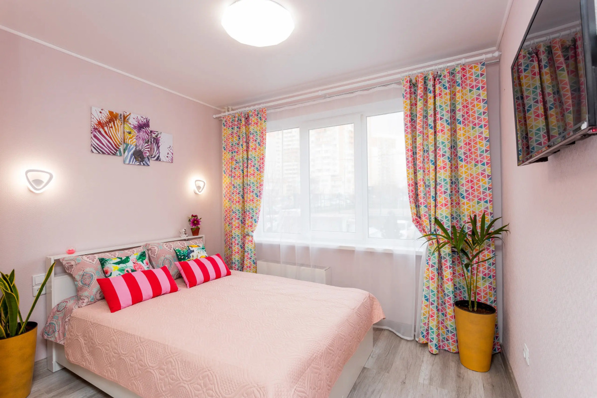 Апартаменты Уютная у стадиона на 1 этаже