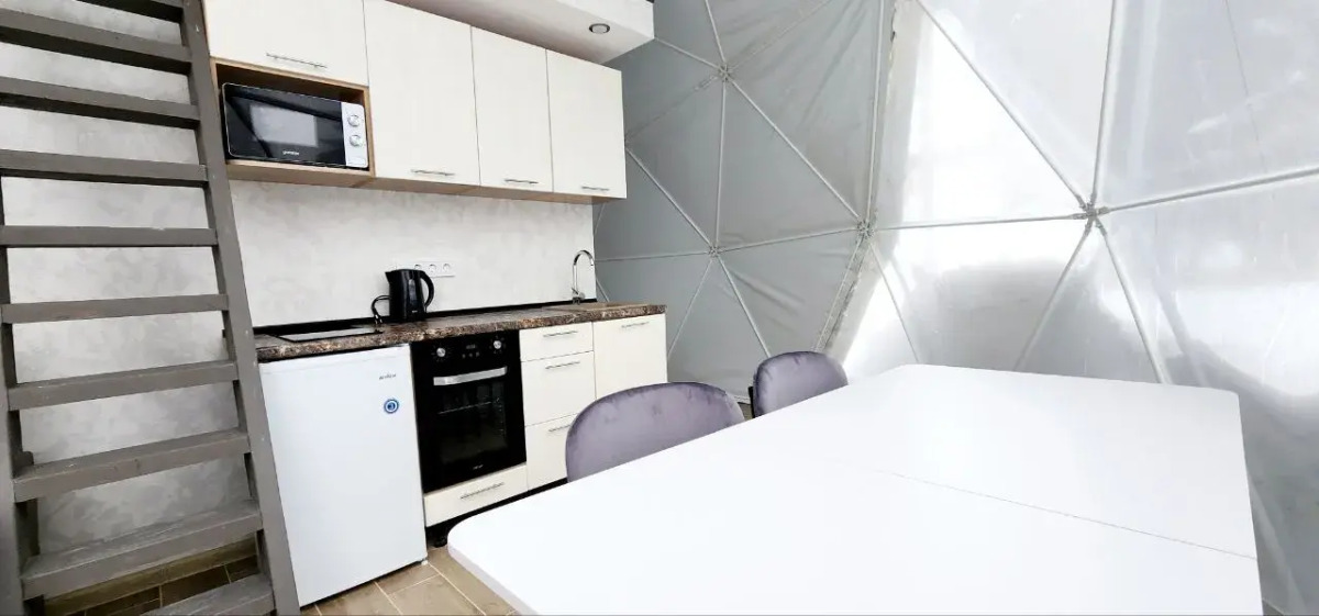 Шале Sasha Gesh, Купольный дом в Шерегеше, Рябиновая 53